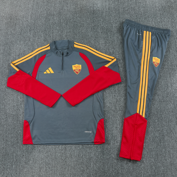 Chándal Roma Gris Rojo y Dorado 26/27